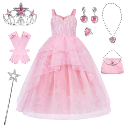Disfraz princesa rosa para niñas 11-12 años