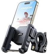 Lamicall Mobiele Telefoonhouder Fiets, Motorfiets Telefoonhouder - [1s slot] Telefoon Fietshouder voor Camera, 360° Draaibare Telefoonhouder Fietsstuur voor iPhone 17 16 15 14, Smartphone