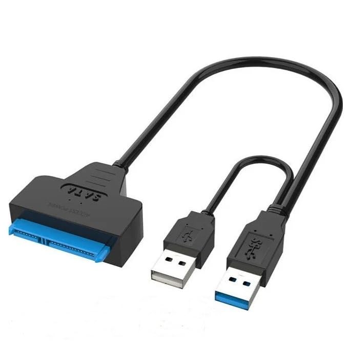 SATA na USB 3.0 2.0 Easy Drive kabel USB 3.0 do Sata III, adapter do dysku twardego, zewnętrzny 2,5 cala HDD SSD adapter do dysku twardego Power DC (USB 3.0 Power)