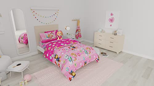 image for Paw Patrol Girls Kids Bedding Super Soft Comforter and Sheet Set with 