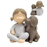 Crea un'atmosfera accogliente: aggiungi un tocco di esperimenti artistici alla tua stanza con queste adorabili figure di cuccioline, perfette per migliorare i tavoli da pranzo o per abbellire i davanzali e gli scaffali. Alza il tuo con il suo calore e il suo carattere.