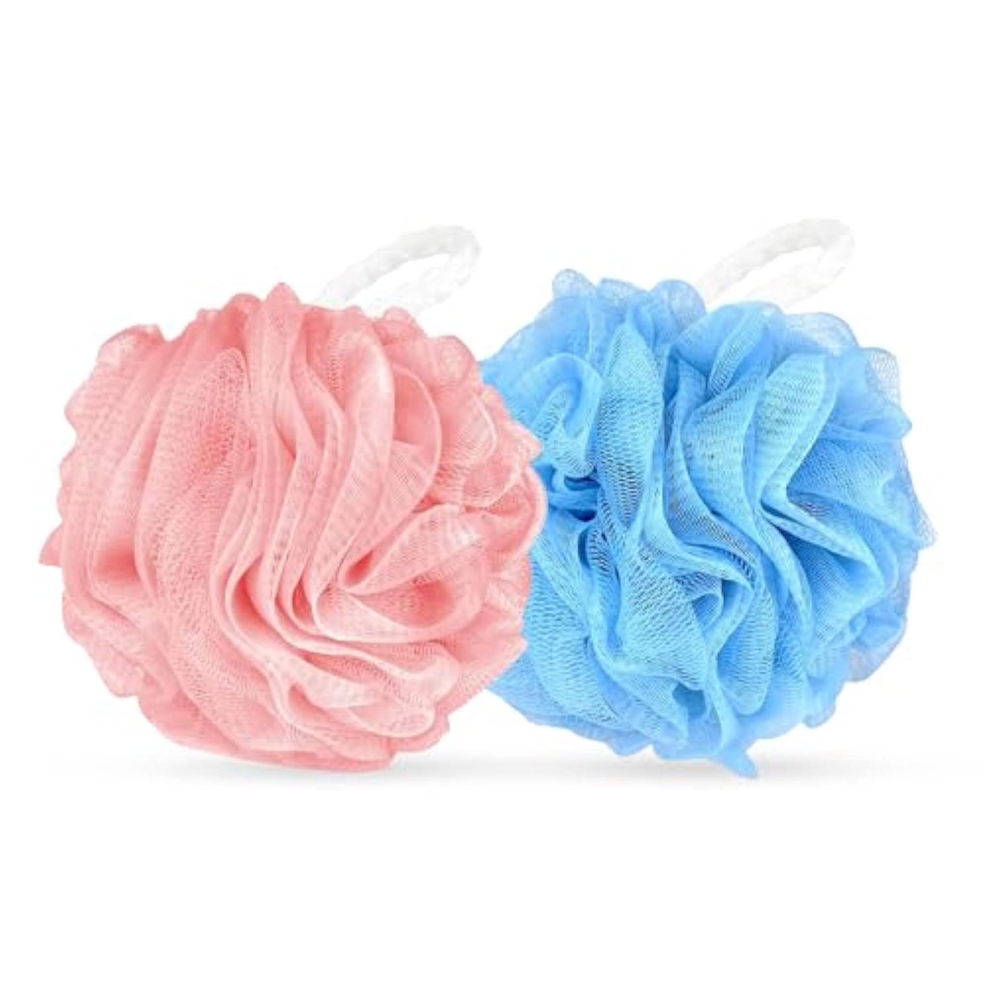 High Cleansing Bath Large Loofah Sponge, Pack of 2