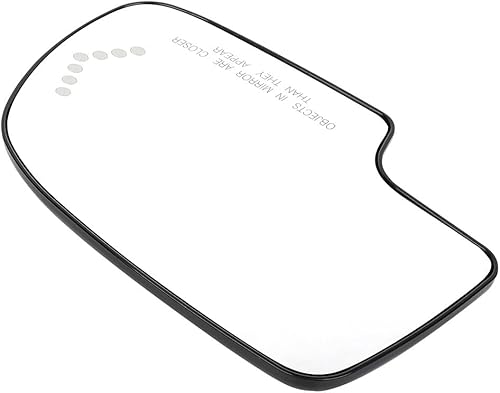 Miniatura 8 de SCITOO Espejo retrovisor lateral de vidrio para pasajeros lado derecho apto para 2003-06 para Chevy Silverado 1500 2007 1500 señal de giro