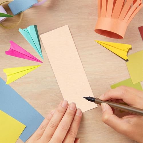 Image of CVANU Premium A4 Color Paper Sheets Brussels Biscuit 120 GSM Color Art Papers for Kids DIY Arts and Crafts| Scrapbooking| Card Making (Pack of 25)