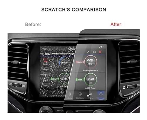 Verre trempé navigation protection écran Cherokee Uconnect 2014 2015 2016 2017 2018