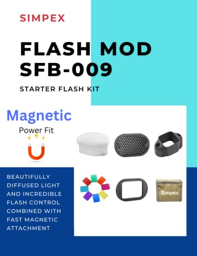 Image of Simpex (SFB 009) Flashmod Professional Speedlite Flash Kit Designed for Photography and Compatible with All Types of Flashes