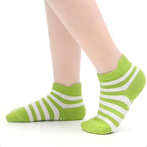 Image of MOMISY Baby Girl Boys children Non Slip Socks Toddlers Infant Warm Cotton Stretch Anti skid Socks-6 Pairs
