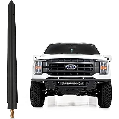 VOFONO Antenna fits Ford F150 Bronco 2009-2024 Accessories 2017-2024 Ford F250 F350 Super Duty, Ford F-150 F-250 F-350 Bronco Pickup Trucks Short Antenna Cover