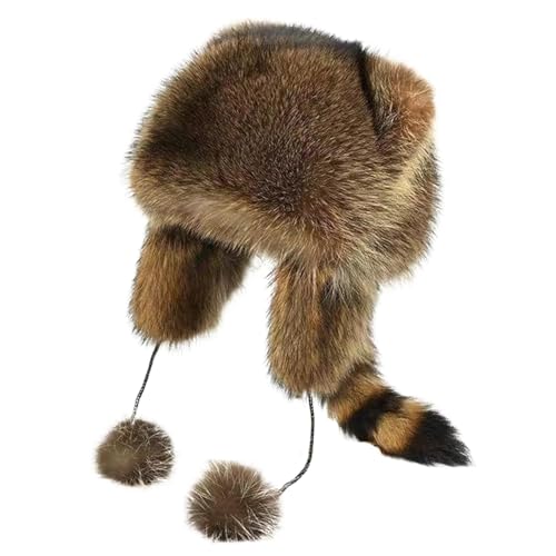 Gorro de mapache para niños ajustable: la solución definitiva contra el viento frío