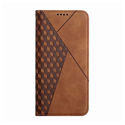 Samsung Galaxy S20 FE 4G/5G skal, för Samsung Galaxy S20 FE 4G/5G telefonfodral, flip folio fodral PU läder stöttålig bok telefonfodral, plånboksstativ funktion magnetisk stängning korthållare platser brun