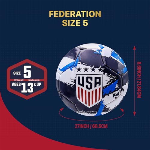 Image of Icon Sports Officially Licensed US Soccer Federation Soccer Ball