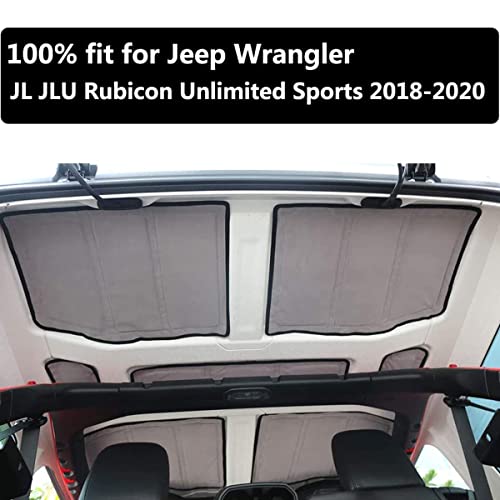 Insonorisation toit rigide Jeep Wrangler JL pour éliminer les bruits de vent