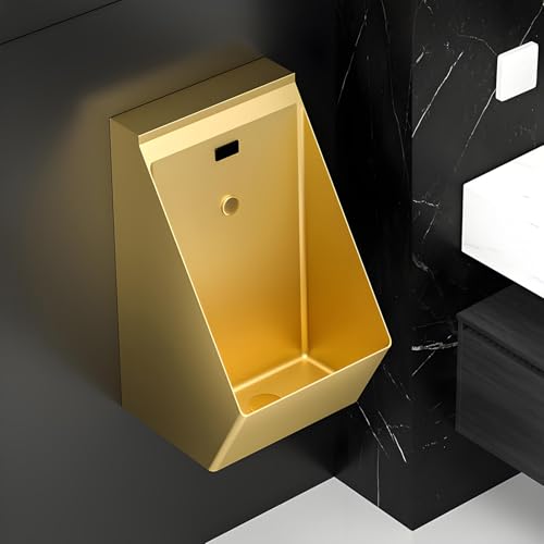 家庭、ホテル、公共のバーの男性用トイレに適した、誘導洗浄機能付き壁掛け式ステンレス製小便器