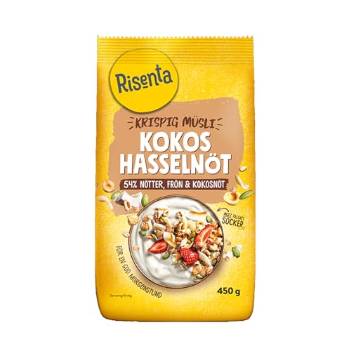 Risenta Crispy Muesli Coconut Hazelnut 450g