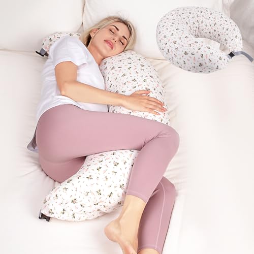 Chilling Home Nursing Pillow for breastfeeding with adjustable strap