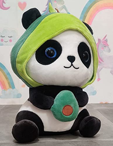 Image of Fun4you Avocado Panda Soft Toy | Birthday, Baby Shower Gift for Him & Her | 30 cm - Cute Stuffed Animal for Kids - Adorable Plush Toy for Boys & Girls - Ideal Gift for Birthdays