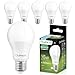 Produktbild LUMILED A60 E27 LED Lampe, 10W (ersetzt 75W), 1055 Lumen Leuchtmittel, 6500K Kaltweiß Birnen Lampen, Nicht Dimmbar, 260° Grad Strahlwinkel Glühbirne 6er-Pack Energiesparlampe Tropfen
