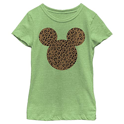 Image of Disney Girls Disney Characters Cheetah Mouse Girl's Heather Crew Tee