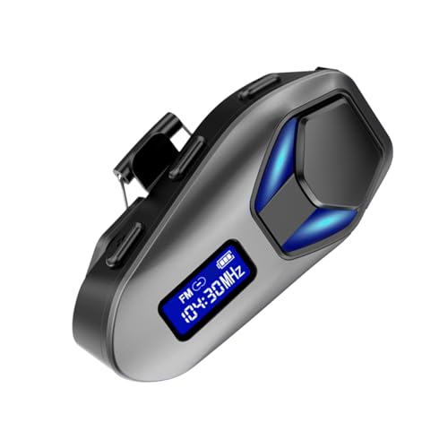 Altavoces para casco de motocicleta Naroote IP65 con Bluetooth e intercomunicador 2