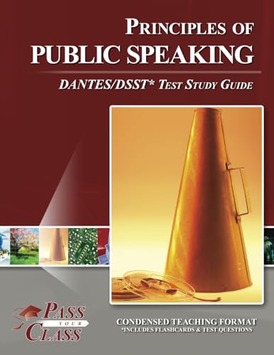 Principles of Public Speaking DANTES/DSST Test Study Guide