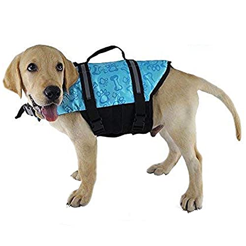 YMTECH Chaleco Salvavidas para Perro, Chaleco para natación para Perros, Salvavidas para Perros Cover