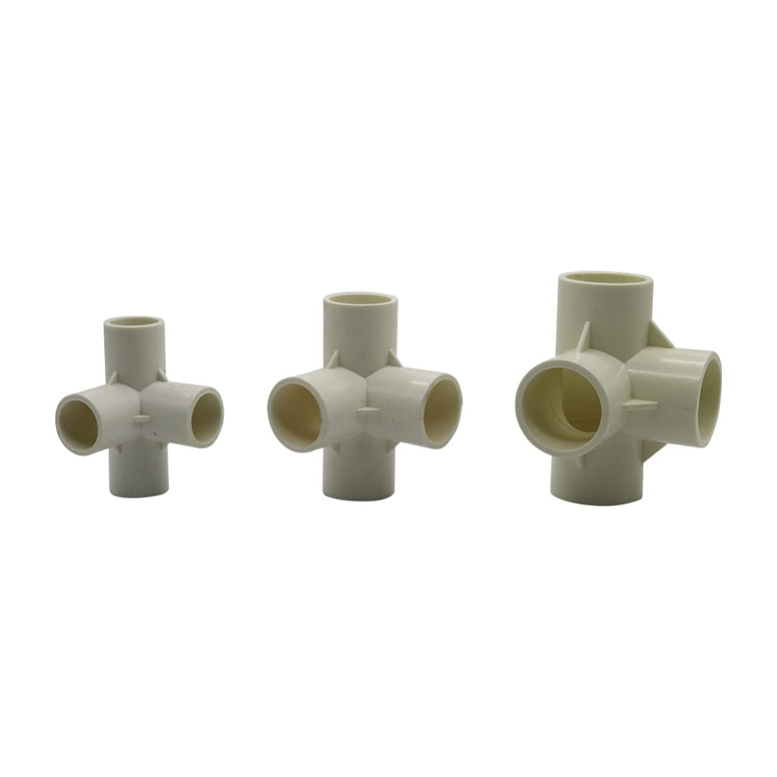 Adaptador de Conector de Manguera Ae para Manguera de Uso General Conector de Tubería de 4 Vías Diámetro Interior 20 Mm 25 Mm 32 Mm Accesorios de Tubería de Riego de Jardínrícola Junta de Tubería 1 (D