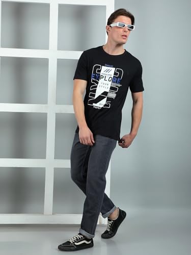 Image of Dollar Pack of 1 Cotton Printed Men Tshirt