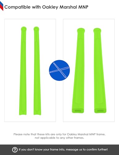 Image of BLAZERBUCK Replacement Ear Socks for Oakley Marshal MNP OX8091 Eyeglass