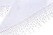 Cindy & Wendy Lightweight Triangle Floral Fashion Lace Fringe Scarf Wrap for Women (SSLS-White)