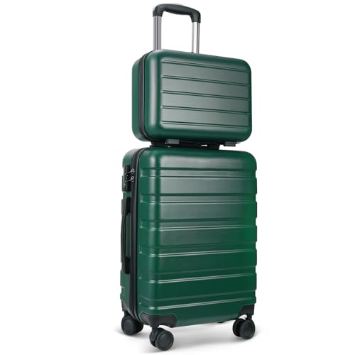Luggage 2 Piece Sets Hard Shell Suitcase with Spinner Wheels, TSA Lock Lightweight, Durable