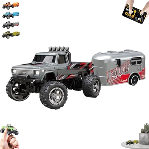 �~�jRC�����X�^�[�g���b�N�A�t��1/64�X�P�[�������������[�g�R���g���[���J�[�A�g���[���[�t��USB�[�d���A���_�[�t���[�A���C�g�t�������[�g�R���g���[���J�[�AType-C�[�d��RC�J�[�I�t���[�h��������A��l�Ǝq���̂��߂�2.4GHz�}�C�N��RC�J�[ (�O