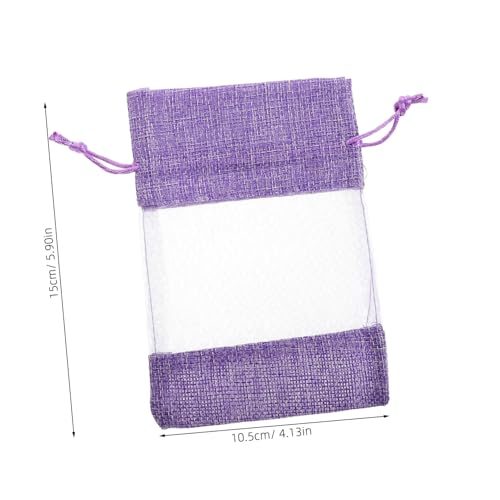 Bolsas Saco de Lavanda Vacías con Cordón 10 Unidades miniatura 2