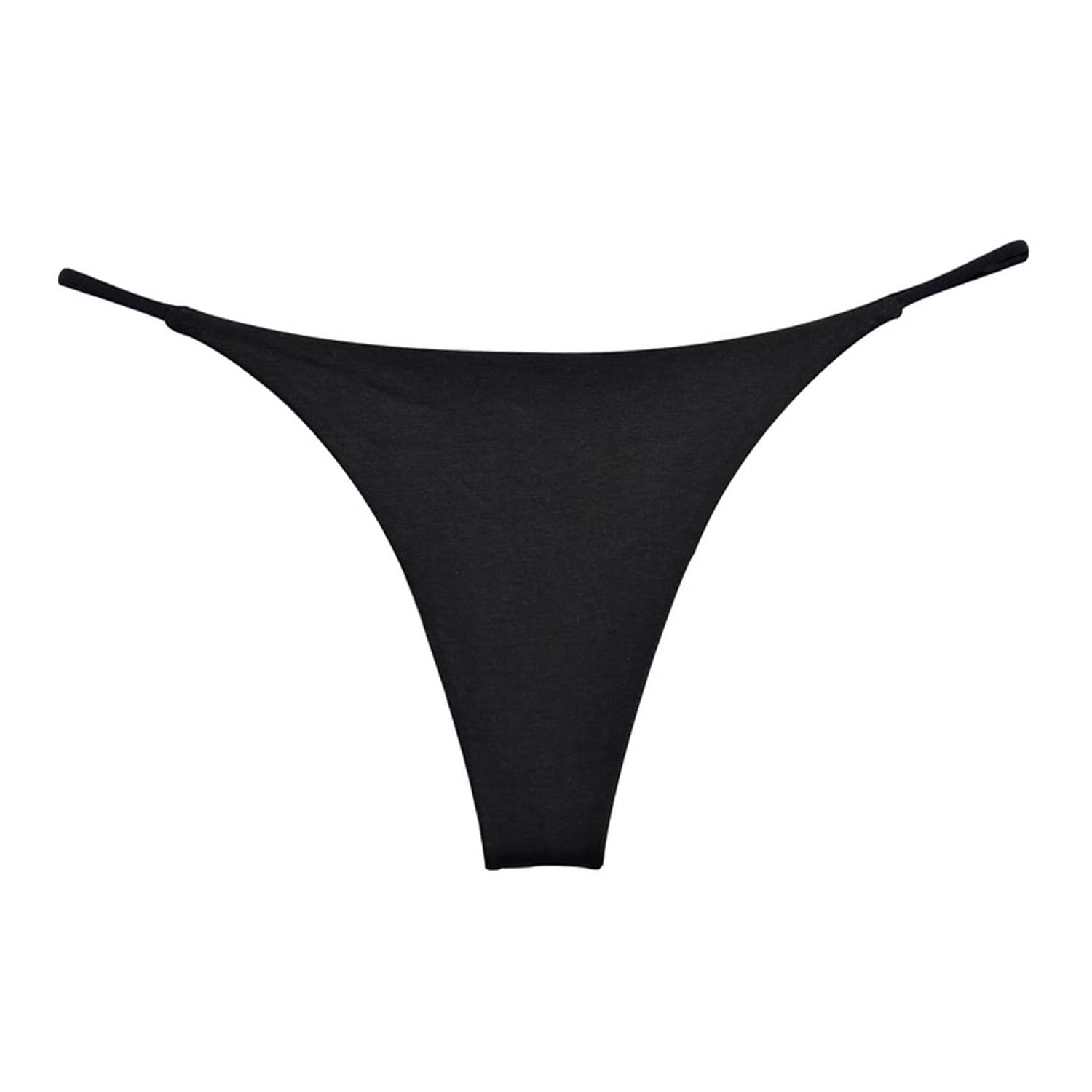 Aogda Thong for Women Cotton Underwear Low Rise Panties Woman G-String Thongs: Small K-5 Pack