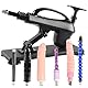 Fredorch Neue Upgrad Sexmachine Automatisch, 3XLR Stecker Fickmaschine, Sex Zubehör Dildo Penis mit Geschwindigkeit Einstellbar Liebesmaschine