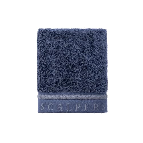 Scalpers - Toalla De Tocador 365 30x50cm - 100% Algodón 550gsm Navy con Rayas 365 Home SC