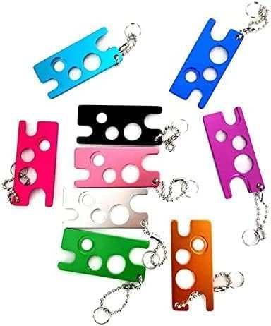 Décapsuleur d'orifice en métal violet pour huile essentielle et décapsuleur 123456r pour boules et bouchons, tire-bouchons et ouvre-bouteilles, outils de bar et verres – Image 5