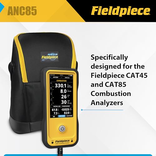 Fieldpiece Sac d'analyse de combustion robuste pour transport d'analyseur CVC - 4