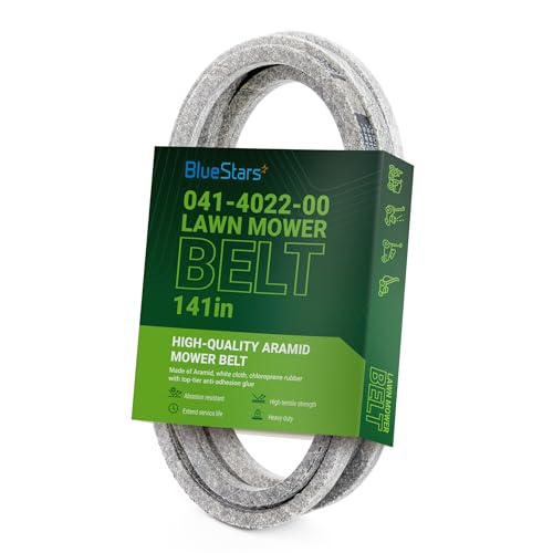 Image of BlueStars 041-4022-00 Deck Belt | Heavy-Duty Aramid Cord | 5 /8 inch x 141 inch