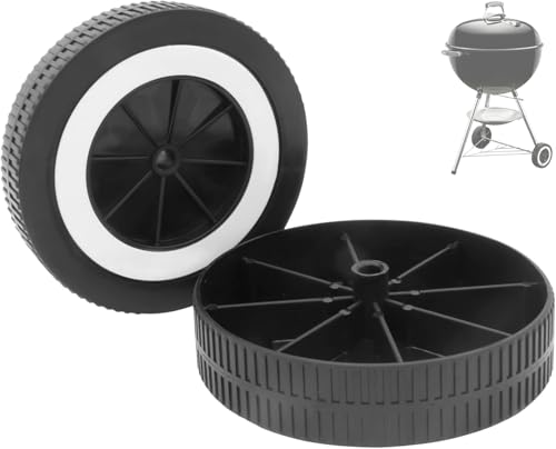 Image of Grill Wheel Parts for Weber 22 inch Charcoal Kettle Grill 741001, 14401001