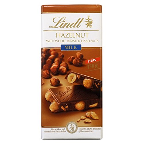 リンツミルクヘーゼルナッツ150グラム (x 4) - Lindt Milk Hazelnut 150g (Pack of 4) [並行輸入品]のサムネイル