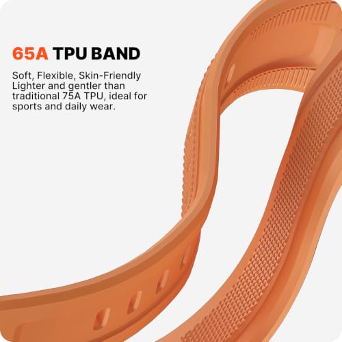 Image of Fullmosa Soft TPU Strap for Apple Watch 49 (Ultra 3 /2 /1) 46 45 44mm