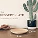 MORA Ceramic Artisan Matte Plates Set, 7.8 in - Set of 6 - The Dessert, Salad, Appetizer, Small Dinner etc Plate. Microwave, Oven, and Dishwasher Safe, Scratch Resistant. Kitchen Porcelain Dish