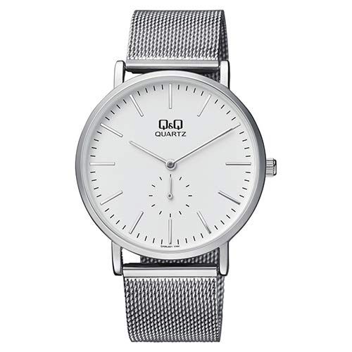 Q&QMen's Dial Stainless Steel Band Watch - QA96-001
