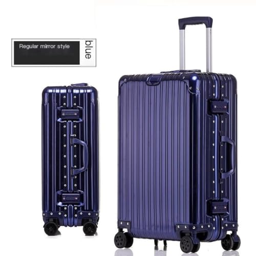 PANKERS Travel Suitcase Suitcase Password Trolley Suitcase Boarding Suitcase Metal Hard Business Suitcase Men's and Women's Suitcase Trolley Case2