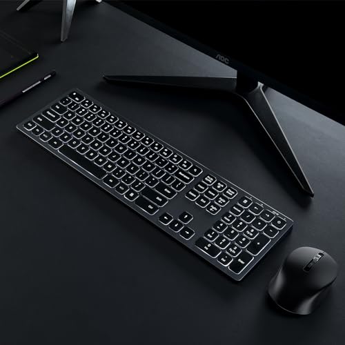 Seenda Wireless Backlit Keyboard And Mouse Combo thumb #6