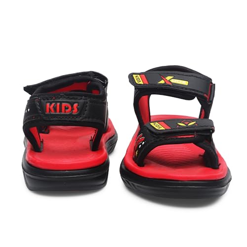 Image of Soft EVA Sole Stylish Sandals for Kids with Adjustable Back Strap |Comfortable and Light Weight, Anti Skid and Waterproof | For Everyday use for Boys and Girls