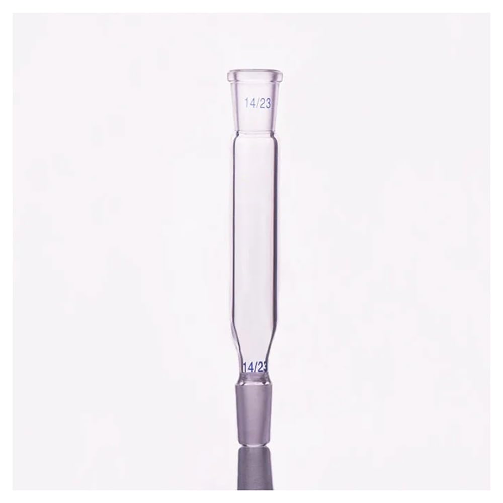 Vetreria da laboratorio Tubo di collegamento in vetro borosilicato 14/23 Lunghezza totale 145 mm Collegamento