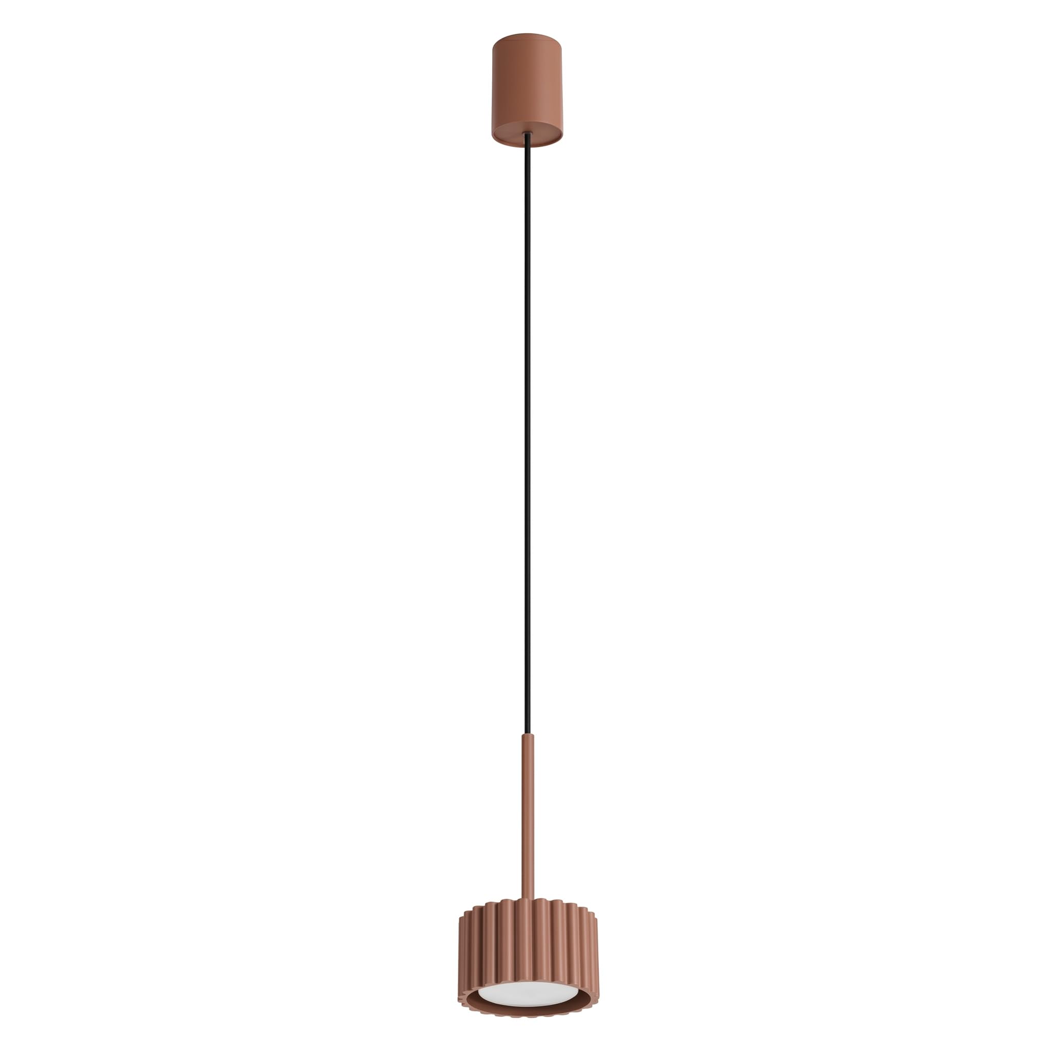 SOLLUX lighting Lámpara colgante LED Gx53 Aura mocha