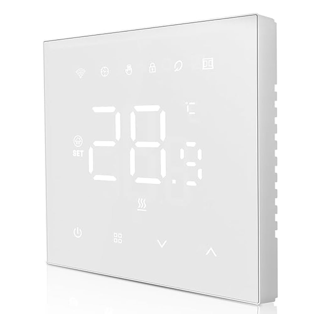 AVATTO WT410-BH-3A-W Smart Thermostat front view