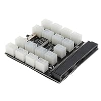 Homyl Breakout Board Adapter für HP 750 W/1200 W/1500 W Netzteile Ethereum ETH ZEC GPU Mining